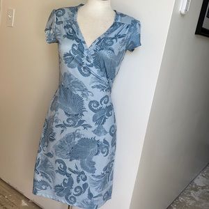 Athleta Women’s Wrap Dress in Asian Print (sz S)